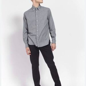 Gitman Brothers Charcoal Button-Down Shirt